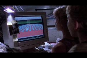 Lex et les ordinateurs dans Jurassic Park