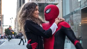 Zendaya & Tom Holland dans Spider-Man, une production Marvel