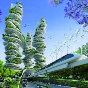 Villes utopistes du futur