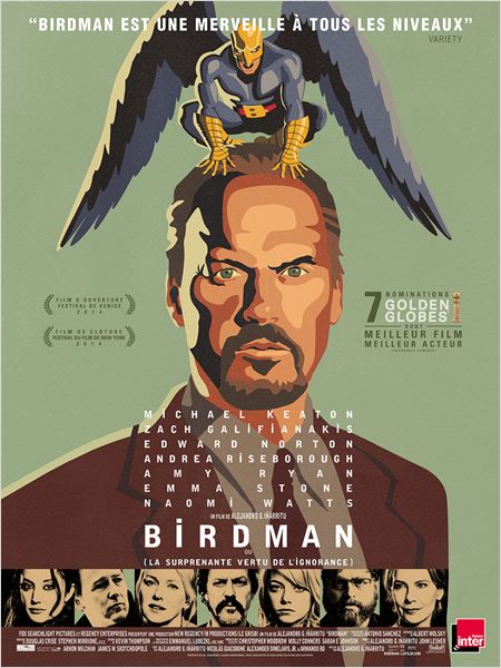 Birdman d’Alejandro Iñarritu