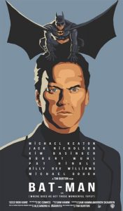 Une affiche Batman version Birdman