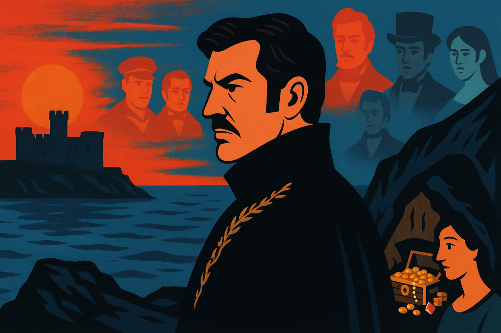 Le comte de Monte-Cristo, illustration