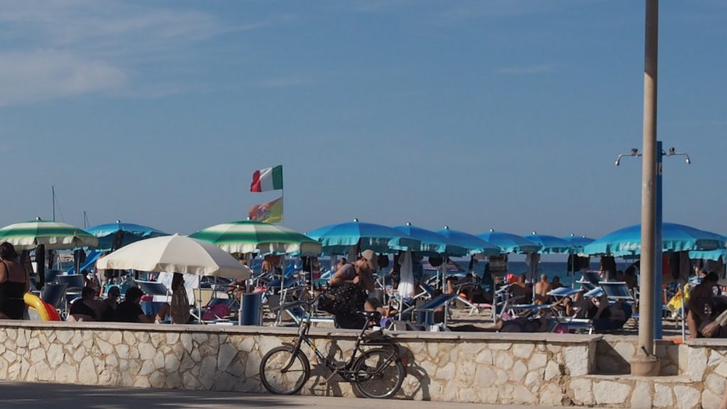 La vie sous parasol