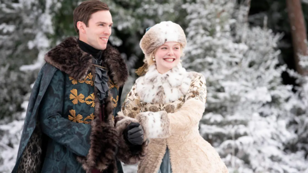 Elle Fanning et Nicholas Hoult